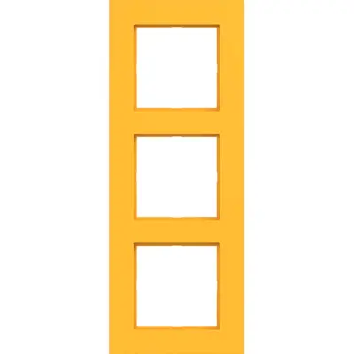Hager Berker afd raam 3v saffron mat (WAD8300C16)