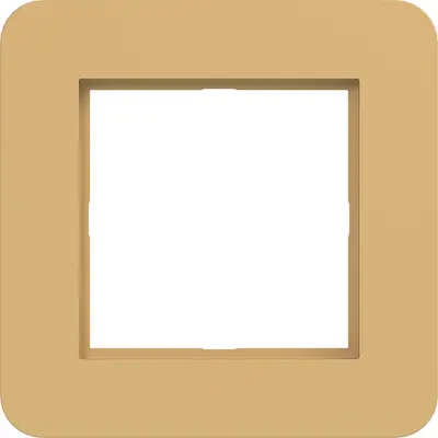 Hager Berker afd raam 1v hazel mat (WAD9100C02)