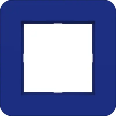 Hager Berker afd raam 1v cobalt mat (WAD9100C14)