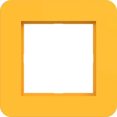 Hager Berker afd raam 1v saffron mat (WAD9100C16)