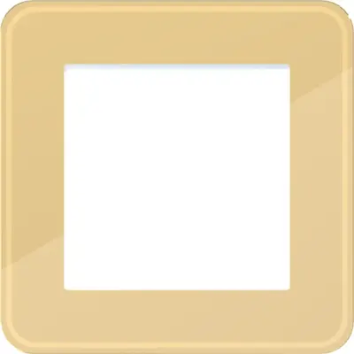 Hager Berker afd raam 1v gilded glass (WAD9100X01)