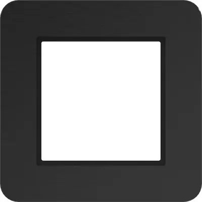 Hager Berker afd raam 1v eclipse alu geb (WAD9100X07)