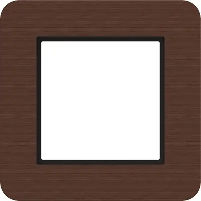 Hager Berker afd raam 1v weng hout (WAD9100X13)