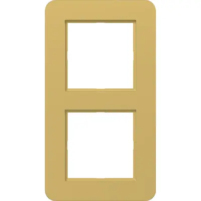 Hager Berker afd raam 2v gold metalic (WAD9200C08)