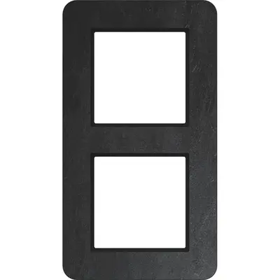 Hager Berker afd raam 2v slate stone (WAD9200X11)