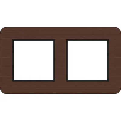 Hager Berker afd raam 2v weng hout hor (WAD9200X13H)