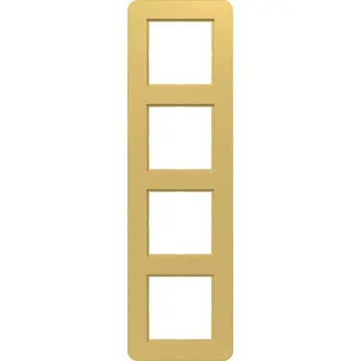 Hager Berker afd raam 4v gold metalic (WAD9400C08)