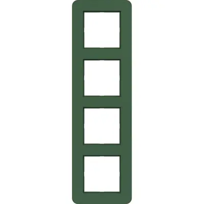 Hager Berker afd raam 4v forest mat (WAD9400C10)