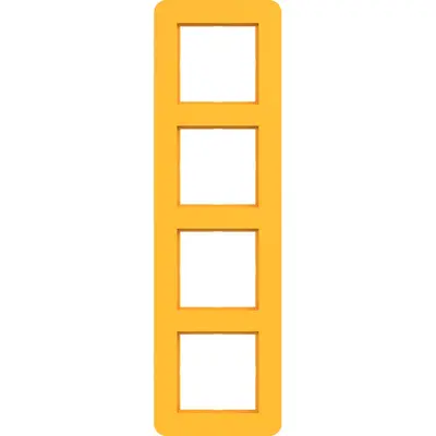 Hager Berker afd raam 4v saffron mat (WAD9400C16)