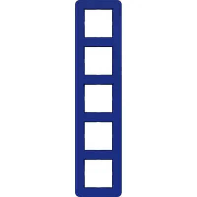 Hager Berker afd raam 5v cobalt mat (WAD9500C14)
