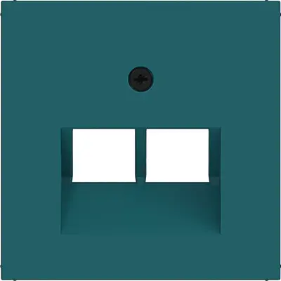Hager Berker cpl datadoos 2v azure mat (WAF1108C09)
