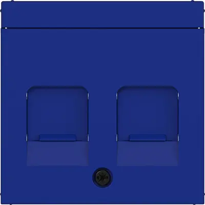 Hager Berker cpl keystone 2v tekstv cobalt (WAF1161C14)