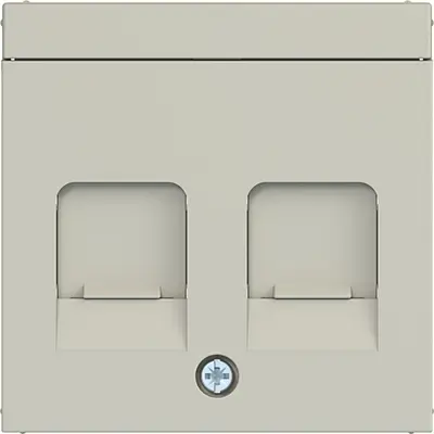 Hager Berker cpl keystone 2v tekstv pebble (WAF1161C15)