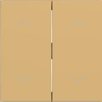 Hager Berker wip 2v 2pijl hazel mat (WAW2002C02)