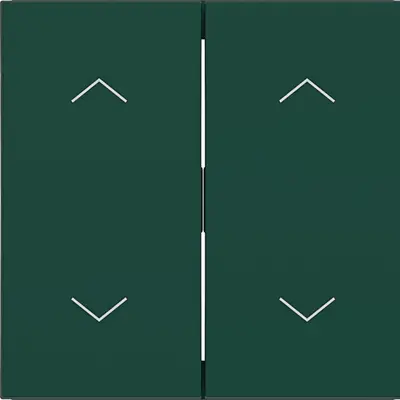 Hager Berker wip 2v 2pijl jade hg (WAW2002C07)