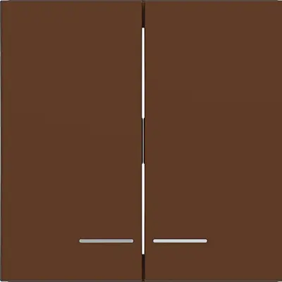 Hager Berker wip 2v heldere lens turf mat (WAW2031C03)