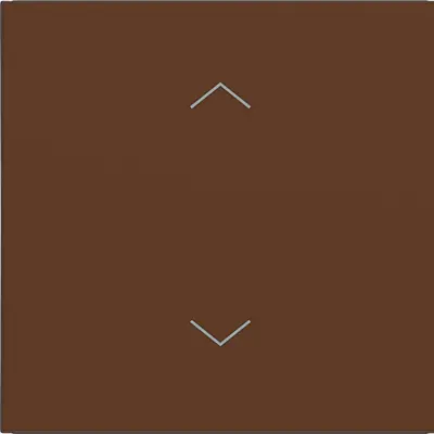 Hager Berker wip 1v pijlsymbool turf mat (WAW1002C03)