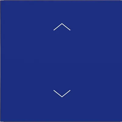 Hager Berker wip 1v pijlsymbool cobalt mat (WAW1002C14)