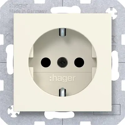 Hager Berker wcd schuko shell mat (WAS1400C11)