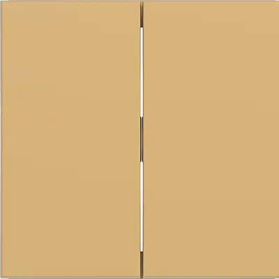 Hager Berker wip 2v hazel mat (WAW2000C02)