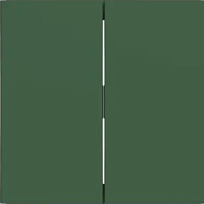 Hager Berker wip 2v forest mat (WAW2000C10)
