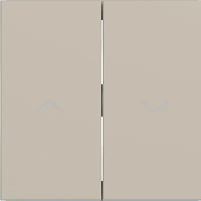 Hager Berker wip 2v pijlsymbool sand mat (WAW2001C01)
