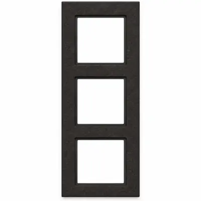 Hager Berker afdekraam 3-voudig A8 fiberwood mat geperst hout (WAD8300X15)