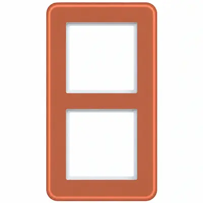 Hager Berker afdekraam 2-voudig C8 canyon mat glas (WAD9200X04)