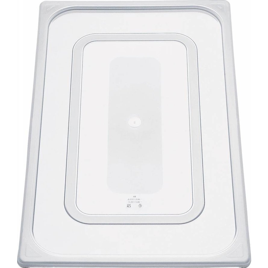 GN-Deckel ohne Löffelausschnitt Polypropylen für 1/6