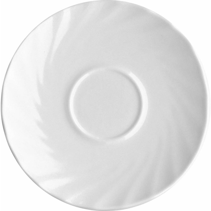 Hartglasgeschirr "Trianon" Tasse Untere Kaffee 14,5 cm
