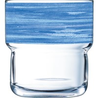 Glasserie "Brush" 220ml Blau 220ml (1)