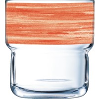 Glasserie "Brush" 220ml Orange 220ml (1)