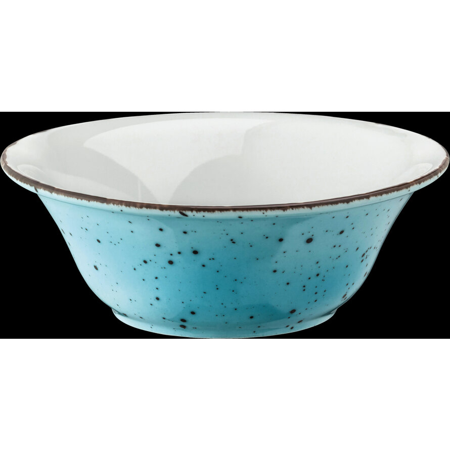 Porzellanserie "Granja" aqua Schüssel, 18,5 cm