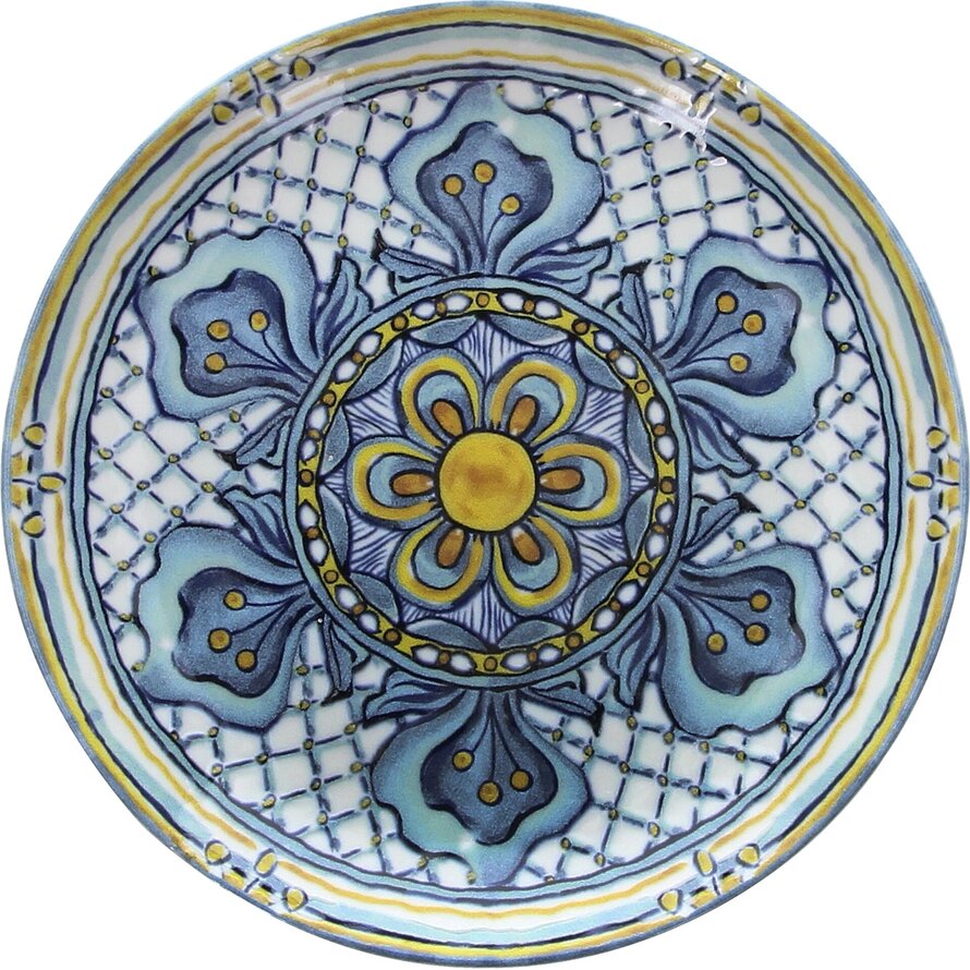 Porzellanserie "Positano" Teller, flach