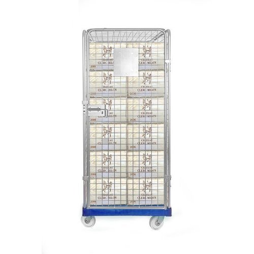 Rollcontainer Anti-Diebstahl, Kunststoffboden, 810x720x1800mm