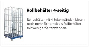 Rollbehälter 4-seitig