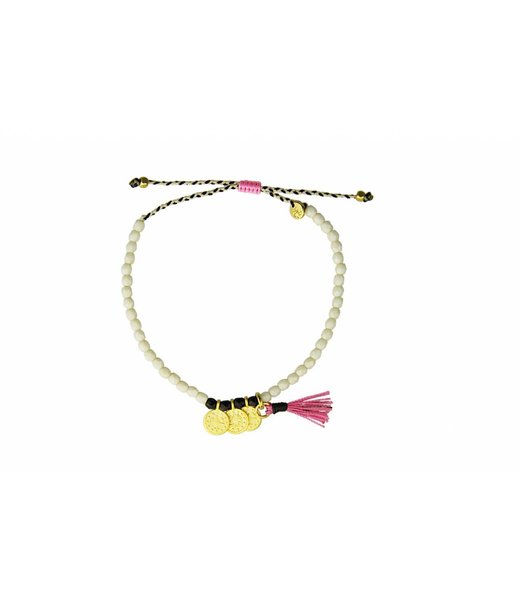 Sara Lashay Karma Bracelet White