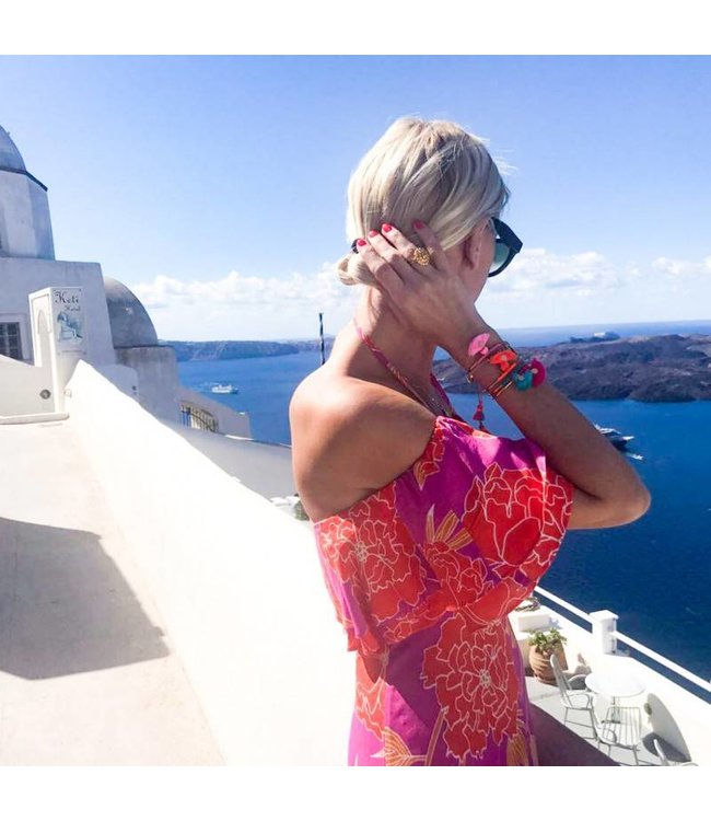 Sara Lashay Anna Armband Fuchsia