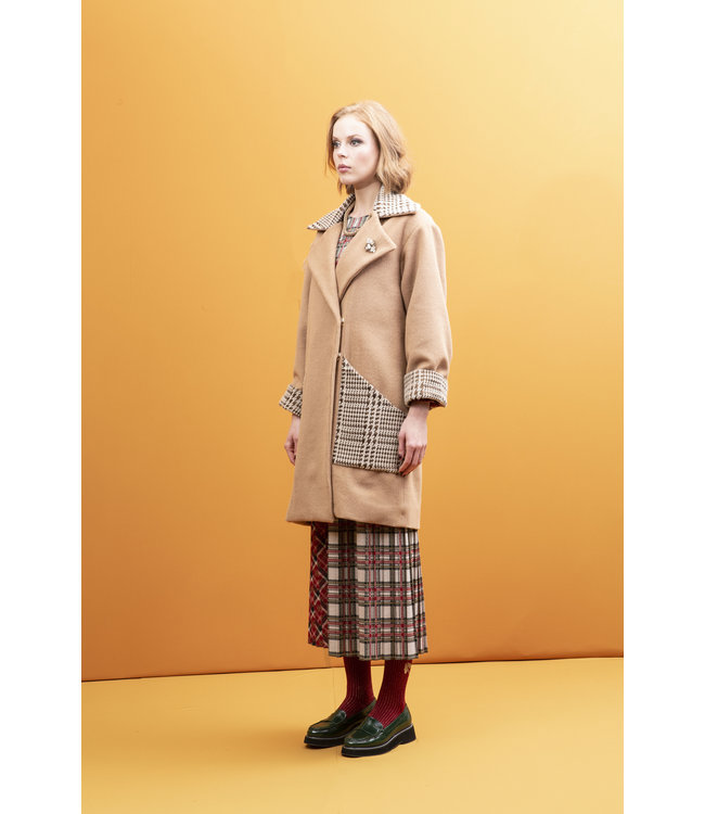 STMA by Stefania Marra Camel Wollmantel