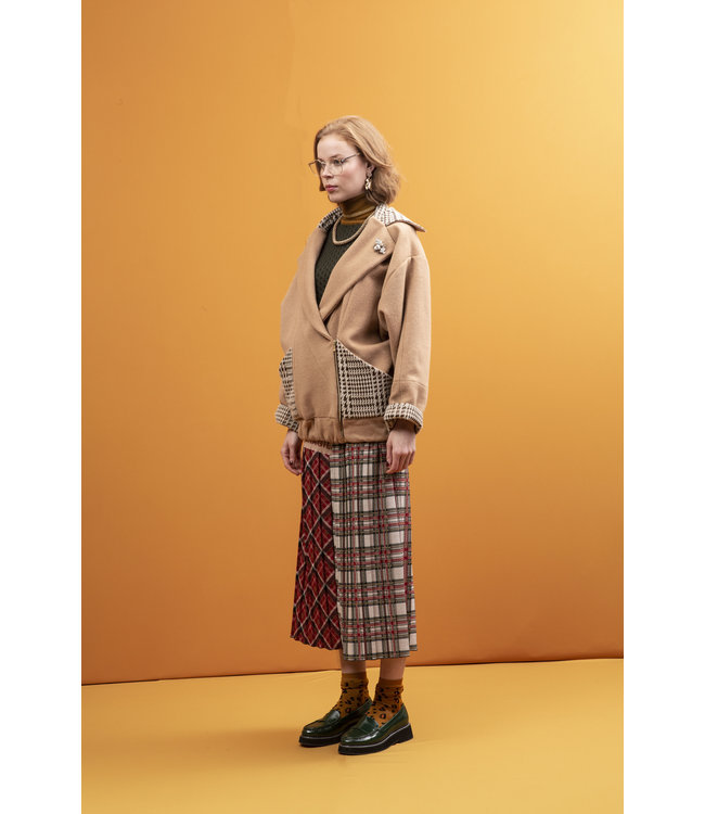 STMA by Stefania Marra Camel Giaccha di lana