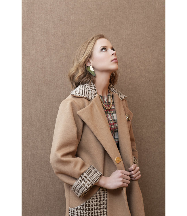 STMA by Stefania Marra Camel Wollmantel