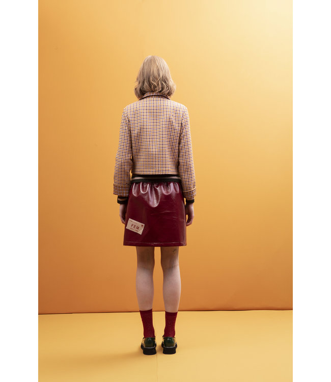 STMA by Stefania Marra Fem With Care Vinyl Skirt