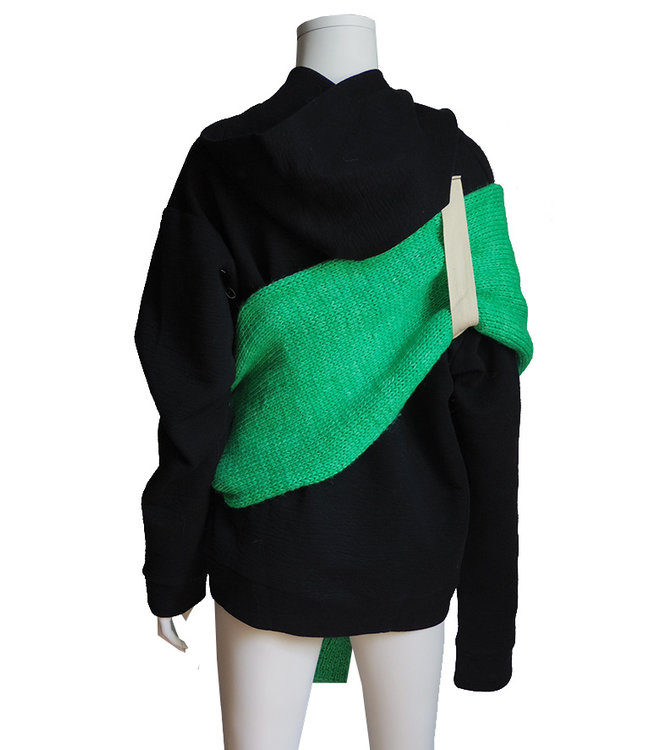 Michaela Buerger Hoodie Sweatshirt Schwarz