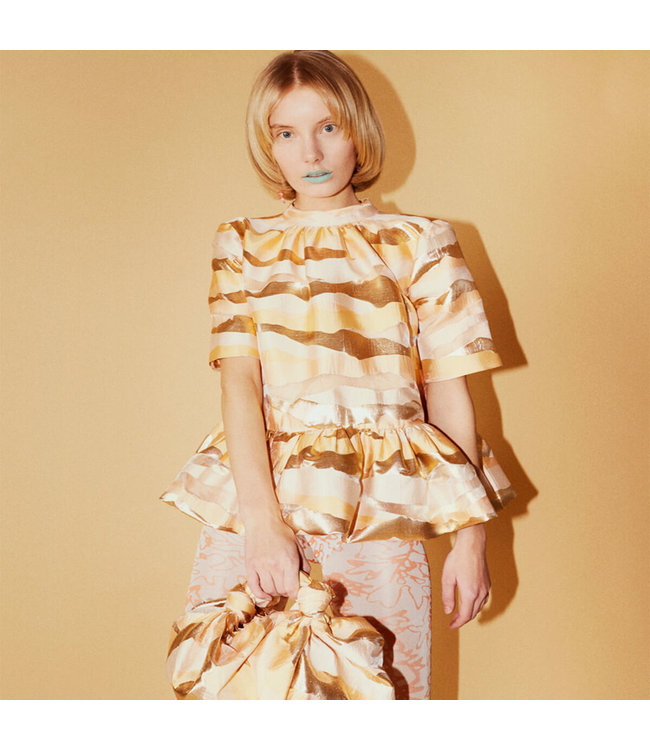 Stine Goya Tolu Top - Horizon Gold