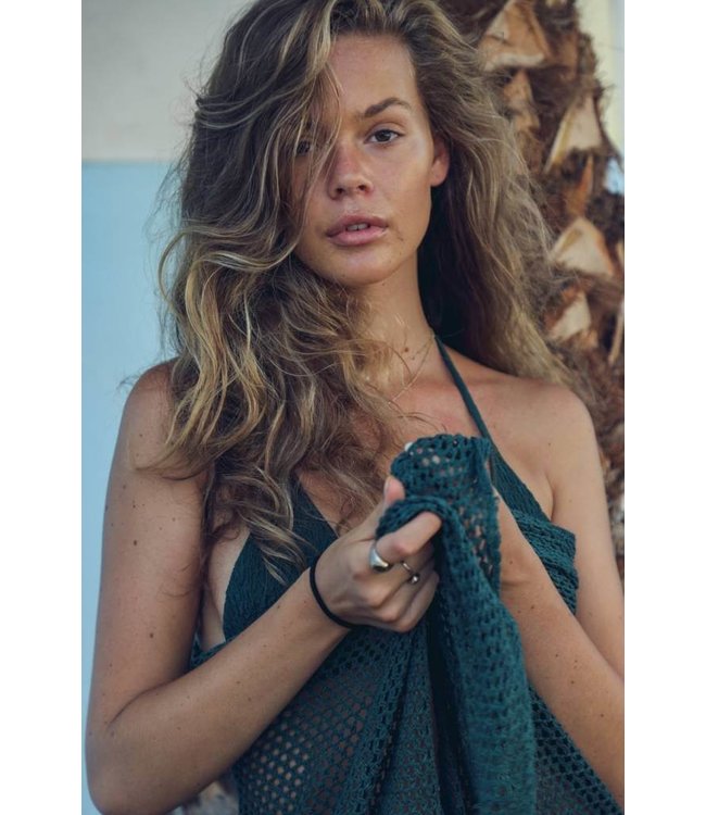 Thaikila Maki Sweet Pea  Tunic Ardoise