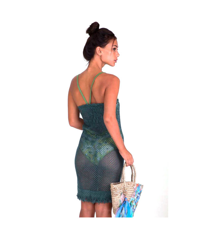 Thaikila Maki Sweet Pea  Tunic Ardoise