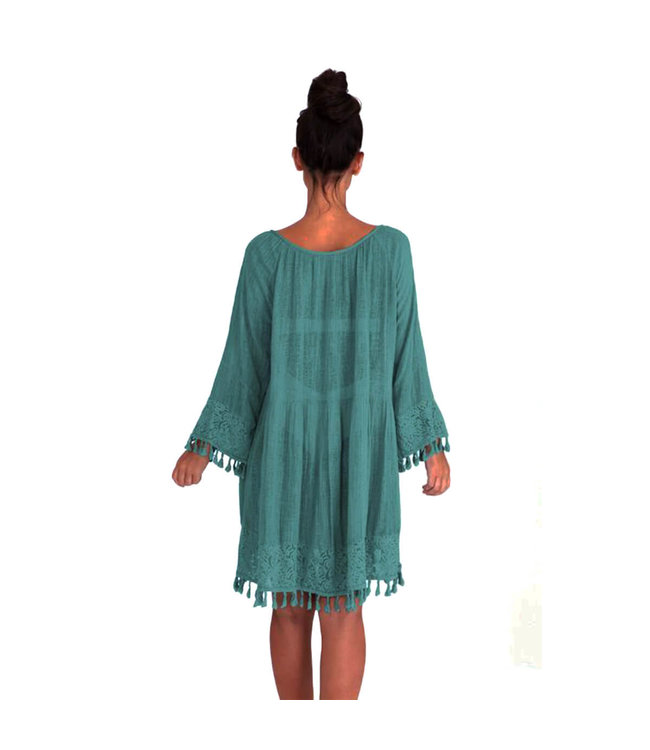 Thaikila Papagayo Amaryllis Tunic Agua