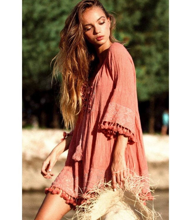 Thaikila Papagayo Amaryllis Tunika Pottery