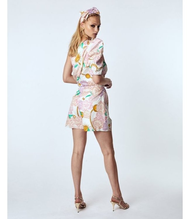 Hayley Menzies Luna Flora Highrise Shorts