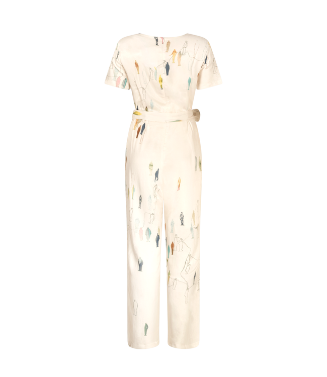 Rhumaa Influence Cream Art Jumpsuit